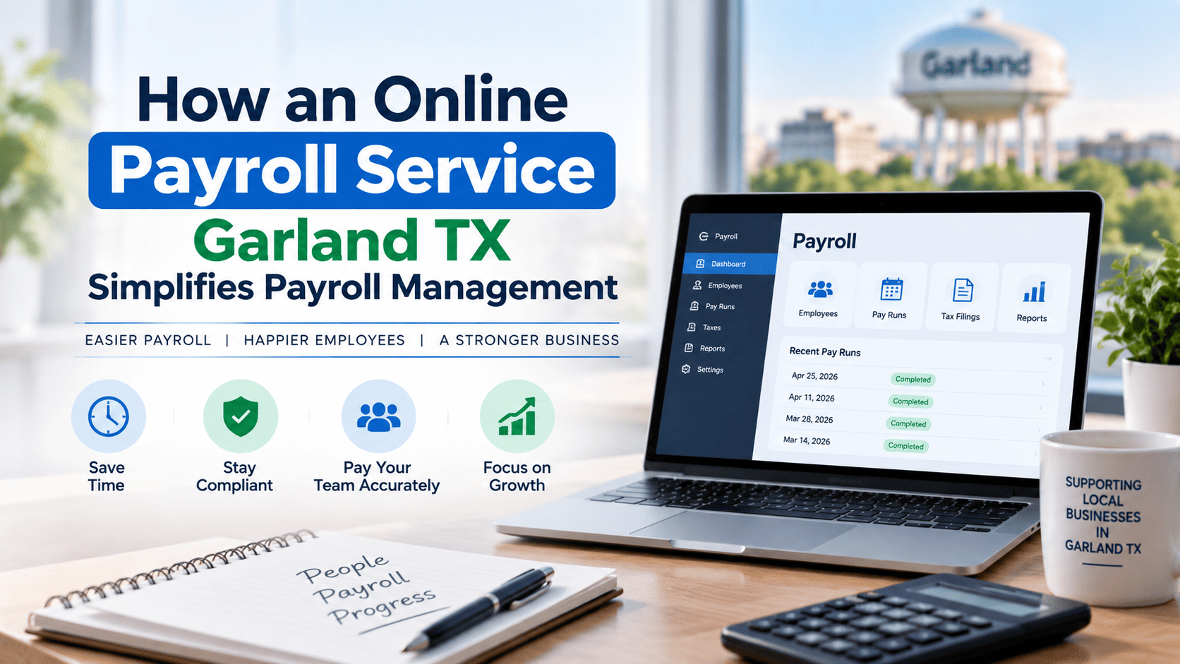 Online Payroll Service Garland TX simplifying payroll management for small businesses