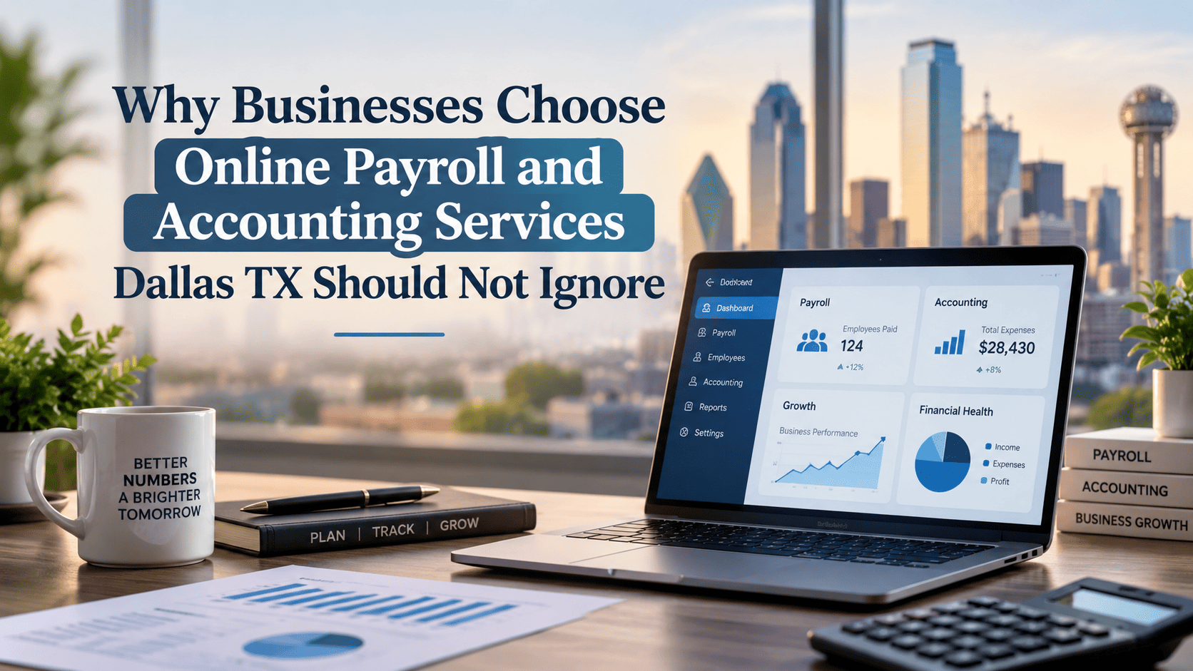Why Businesses Choose Online Payroll and Accounting Services Dallas TX
